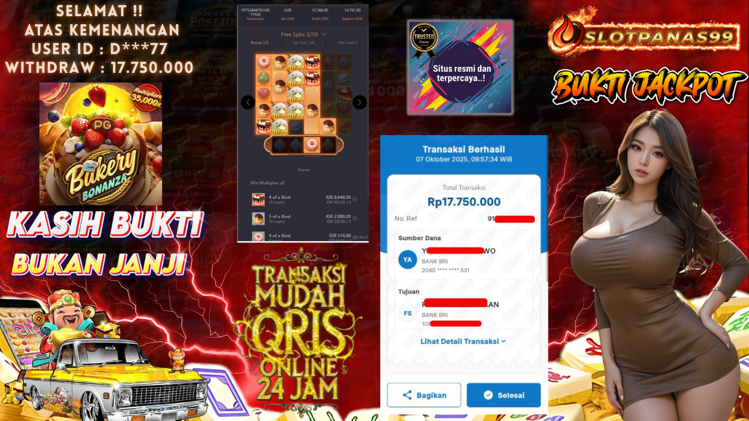 SLOTPANAS99 JACKPOT SLOT BAKERY BONANZA